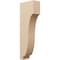 Ekena Millwork 6"W x 12"D x 36"H Thin Van Buren Rough Cedar Woodgrain TimberThane Corbel, Primed Tan CORUR06X12X36VANRCPR - alternate 1